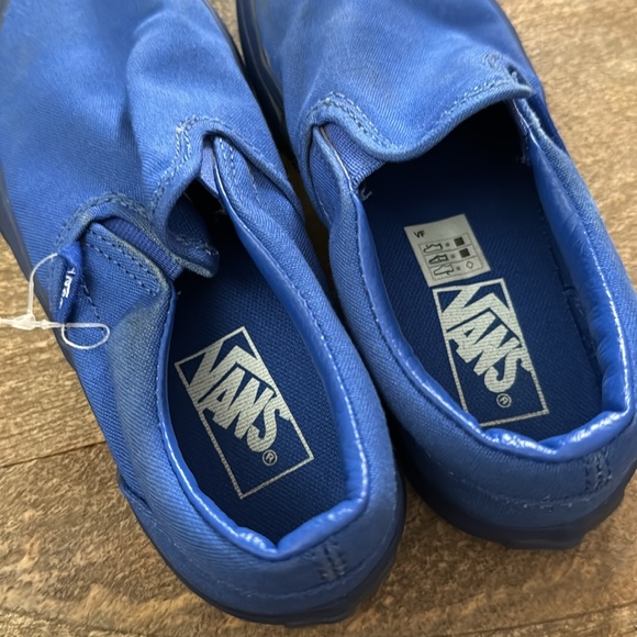 Kids blue Vans - Picture 6 of 7